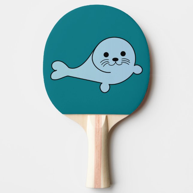 Raquette De Ping Pong Adorable Baby Seal (Devant)