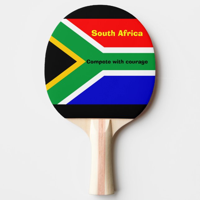 Raquette De Ping Pong Afrique du Sud (Devant)
