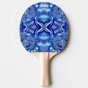 Raquette De Ping Pong AIDEN ~ Blue Streak ~ Original Fractal ~