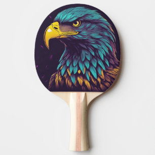 Raquette De Ping Pong Aigle Majestic aux couleurs vives