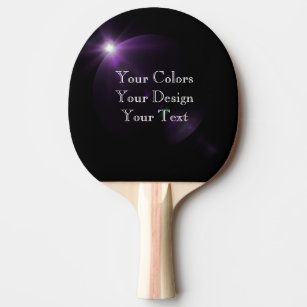 Raquette De Ping Pong Ajouter votre art - Créez votre propre