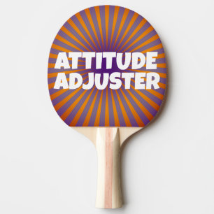 RAQUETTE DE PING PONG AJUSTEMENT D'ATTITUDE DE LA PONTE DE PING FUNNY