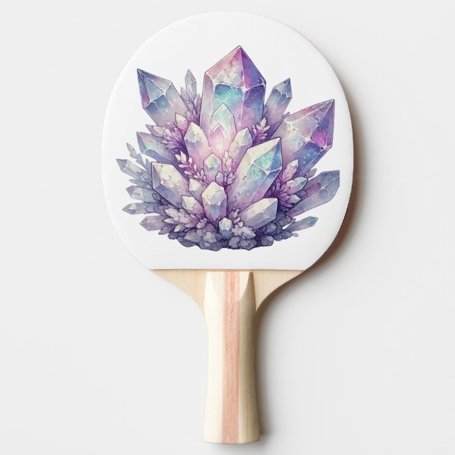Raquette De Ping Pong Amas de quartz pastel (Devant)