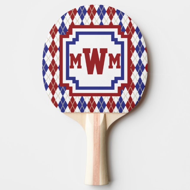 Raquette De Ping Pong Americana Jacquard Ping Pong Paddle (Devant)