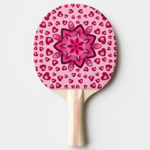 RAQUETTE DE PING PONG AMOUR COEUR BOYAMIEN PETITE AMIE MARI MARI FEMME C
