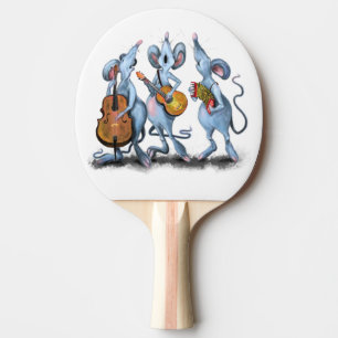 Raquette De Ping Pong Amusant Musique Souris Ping Pong Paddle