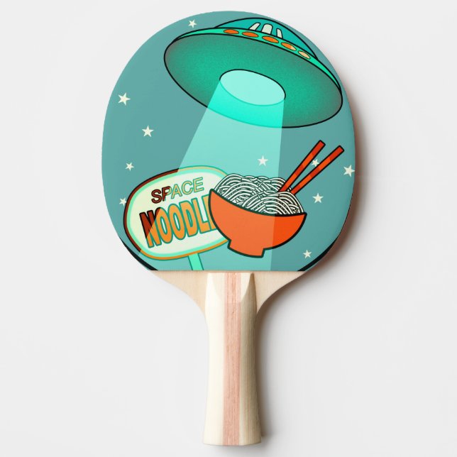 Raquette De Ping Pong Amusant Noodles d'espace 2 Ping Pong Paddle (Devant)