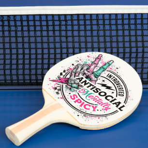 Raquette De Ping Pong Antisocial