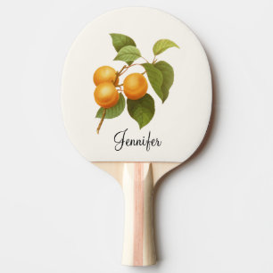 Raquette De Ping Pong Apricots orange vintage