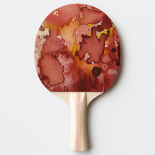 Raquette De Ping Pong aquarelle 3 d'arrière - plan