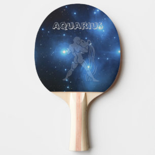 Raquette De Ping Pong Aquarius transparent