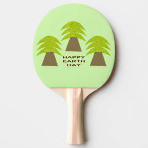 Raquette De Ping Pong Arbres jours des terres