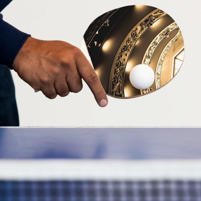 Raquette De Ping Pong Architecture sépia (Insitu)