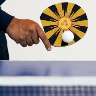 Raquette De Ping Pong Argentine Golden Sun, Sol de Mayo Sports