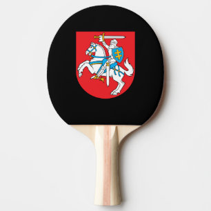 Raquette De Ping Pong Armoiries de la Lituanie