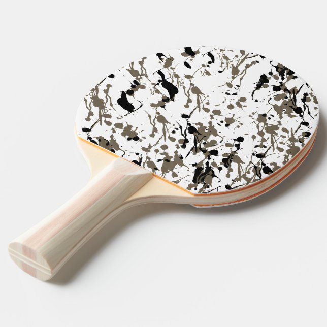 Raquette De Ping Pong Arrière-plan (Dos Angle)