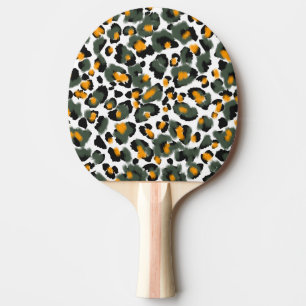Raquette De Ping Pong Arrière - plan de texture Poster de animal Leopard