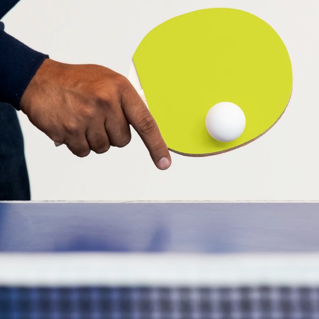 Raquette De Ping Pong Arrière - plan jaune plat - Texture de retour à l' (Insitu)