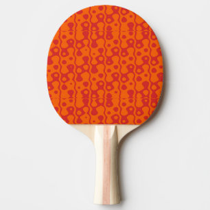 Raquette De Ping Pong arrière - plan marron deux tons
