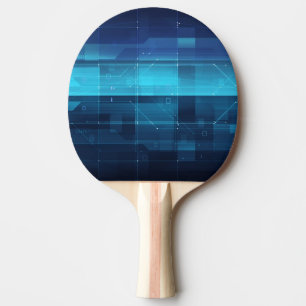 Raquette De Ping Pong Arrière - plan numérique de pointe