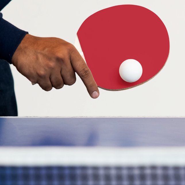 Raquette De Ping Pong Arrière - plan rouge foncé (Insitu)