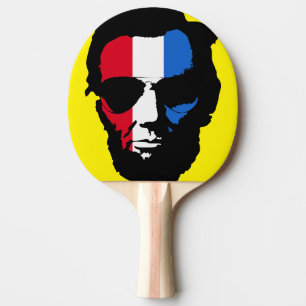 Raquette De Ping Pong Art de bruit frais de lunettes de soleil de