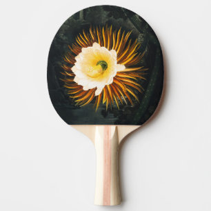 Raquette De Ping Pong Art gothique de Cereus nocturne vintage