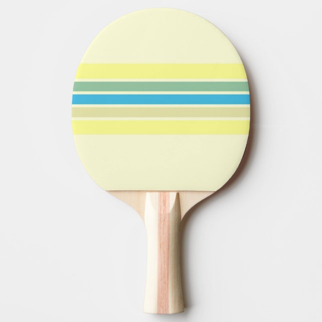 Raquette De Ping Pong art moderne rayures (Devant)