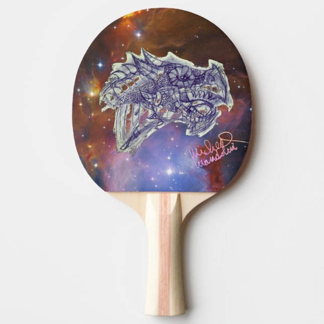 Raquette De Ping Pong Art par Micheal Ping Pong Paddle (Devant)