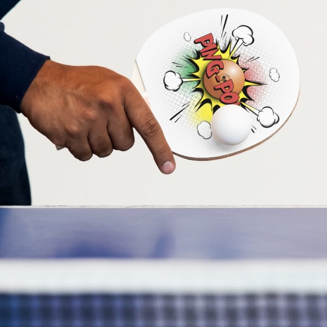 Raquette De Ping Pong Art pop (Insitu)