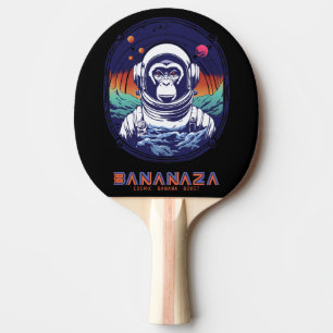 Raquette De Ping Pong Astronaute du singe spatial