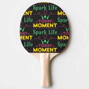 Raquette De Ping Pong Aujourd'hui Moment, la vie étincelante