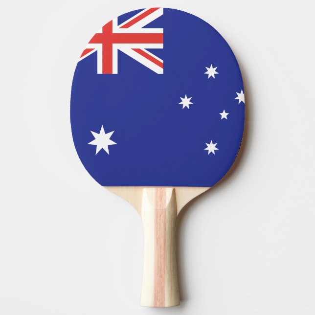 Raquette De Ping Pong Australia Flag (Devant)