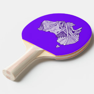 Raquette De Ping Pong Australie Carte Souvenir Art