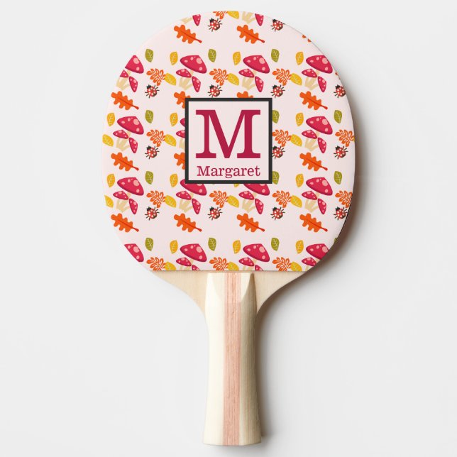 Raquette De Ping Pong Automne personnalisé (Devant)