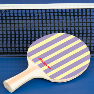 Raquette de ping pong avec monogramme
