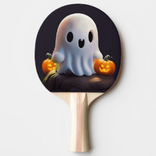 Raquette De Ping Pong Baby Ghost Déplaisant mignon caractère Halloween