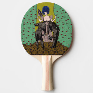 Raquette De Ping Pong Bald Men - Ping Pong Paddle