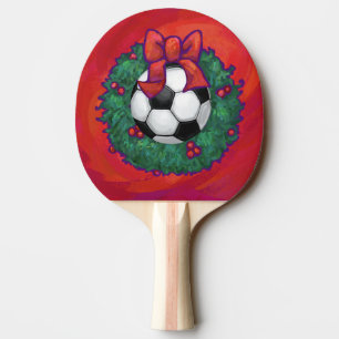 Raquette De Ping Pong Balle de football Noël