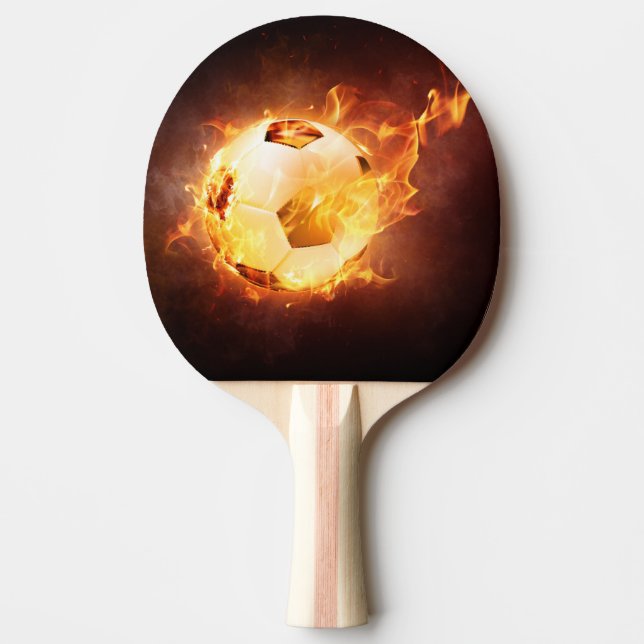 Raquette De Ping Pong Balle de soccer - Ping Pong Paddle (Devant)