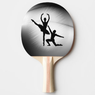 Raquette De Ping Pong Ballet Couple Dance