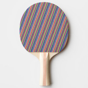 Raquette De Ping Pong Bandes colorées
