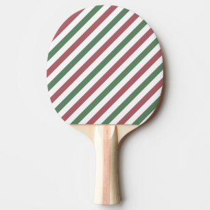 Raquette De Ping Pong Bandes de Noël personnalisables