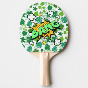 Raquette De Ping Pong Bang tropical