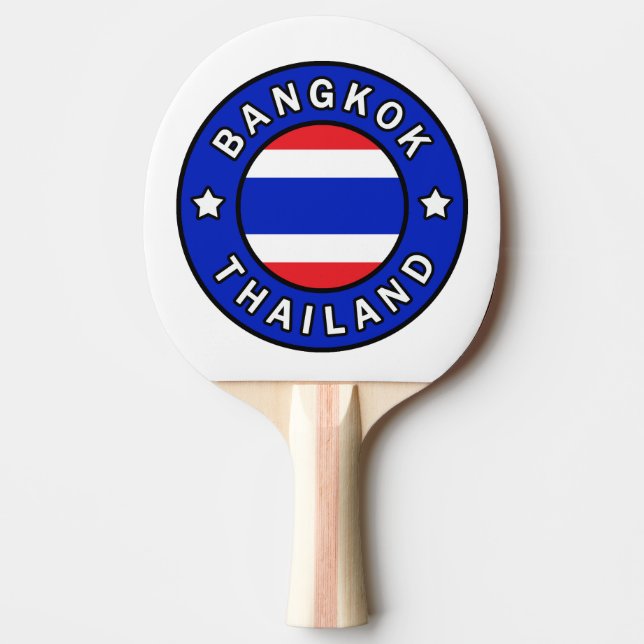 Raquette De Ping Pong Bangkok Thaïlande (Devant)