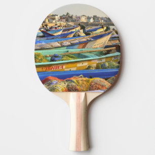 Raquette De Ping Pong Bateaux en préparation pour la pêche, L'église de