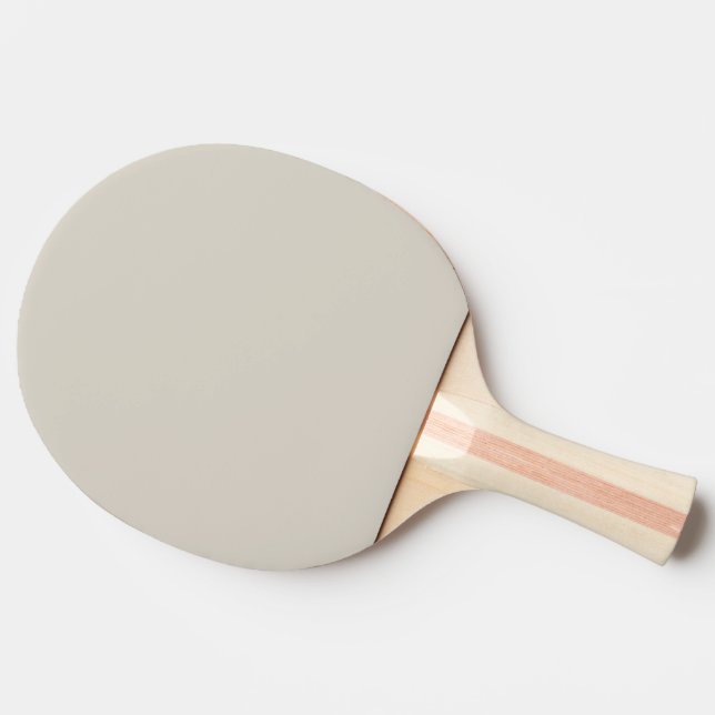 Raquette De Ping Pong Bbeige gris clair (Côté)