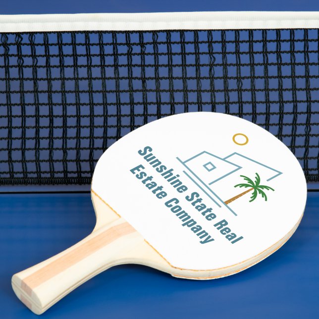Raquette De Ping Pong Beach Real Estate Company Custom Coastal Realtor (Insitu)
