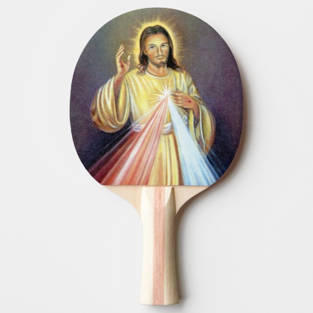 Raquette De Ping Pong Beau Jésus-Christ (Devant)
