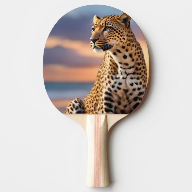 Raquette De Ping Pong Beau léopard (Devant)